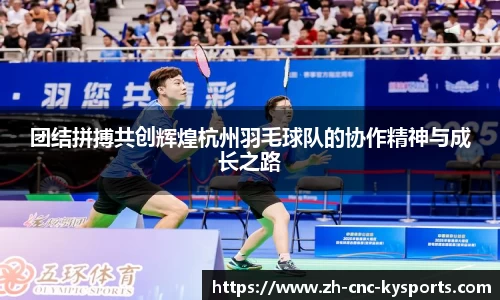 团结拼搏共创辉煌杭州羽毛球队的协作精神与成长之路